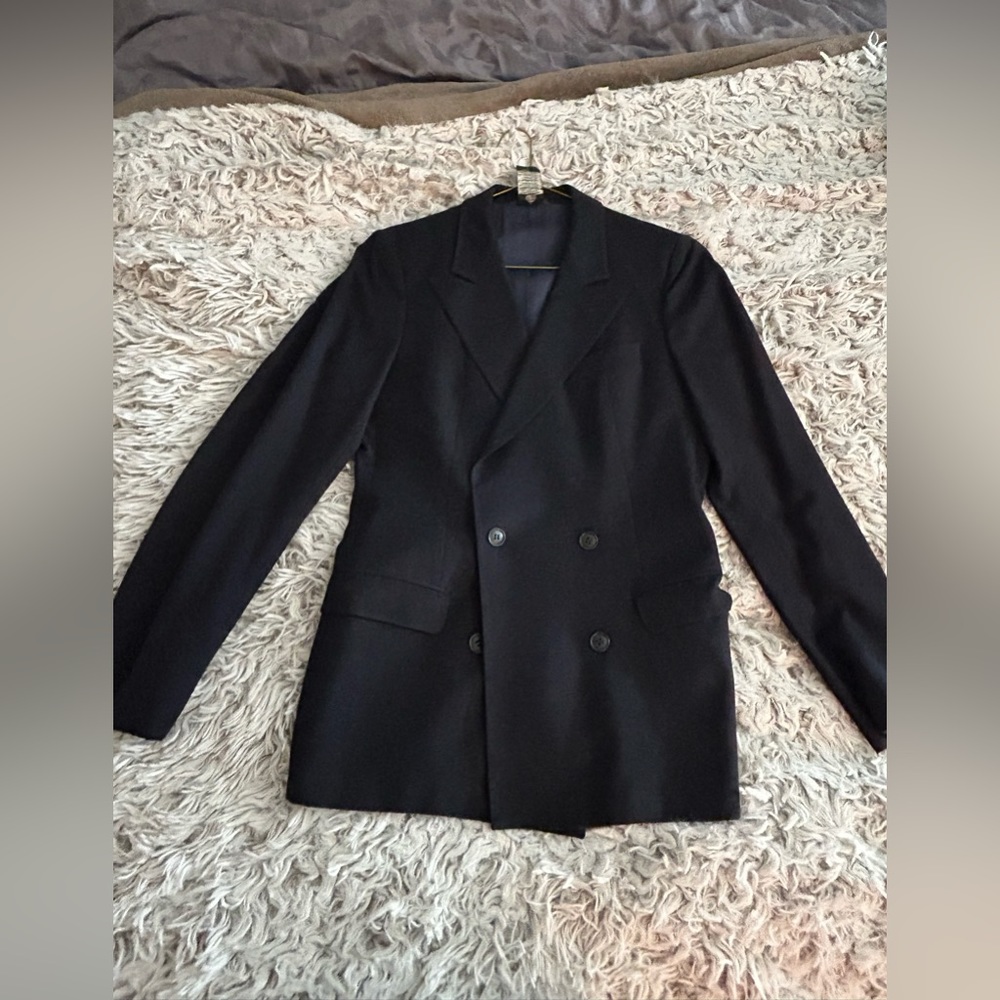 Women’s vintage Reine Schurwoolle Navy Blazer